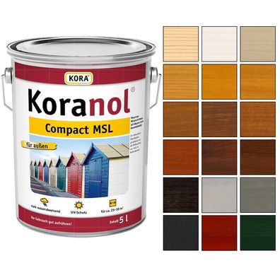 KORA Koranol Compact MSL - 5 LTR Wetterbeständig Elastisch Farbwahl