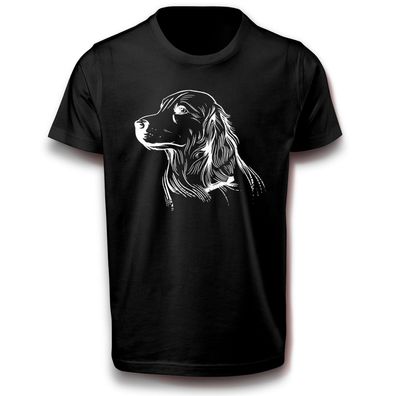 Golden Retriever Hund Hunderasse Tiere Wachhund Haustier T-Shirt Baumwolle