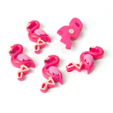 5 Magnete Flamingo Für Magnettafel Kühlschrank Pinnwand Whiteboard Memoboard