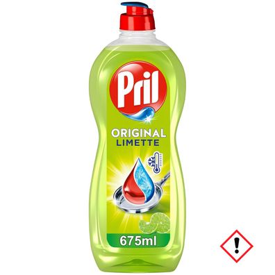 Pril Original Limette für höchste Fettlösekraft Eingebranntes 675ml