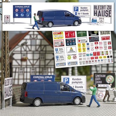 Busch H0 7912 Action Set: Der Transport - NEU