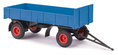 Busch H0 53301 Anhänger IFA HL 80, Blau - NEU