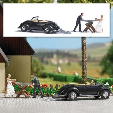 Busch H0 7980 Action Set: Hochzeit - NEU