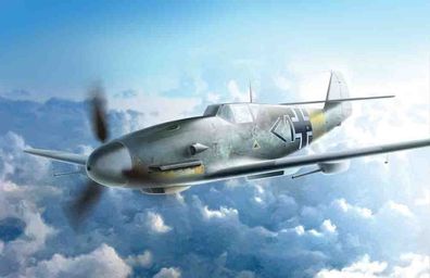 ICM 1:48 48107 Messerschmitt Bf 109F-4/R6 WWII German Fighter