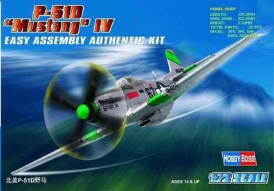 Hobby Boss 1:72 80230 P-51D ''Mustang''