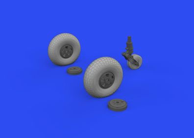 Eduard Accessories 1:48 Mosquito wheels 1/48