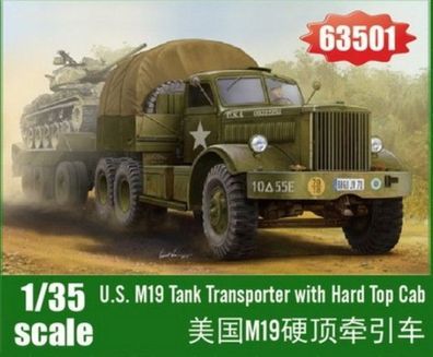 I LOVE KIT 1:35 63501 M19 Tank Transporter with Hard Top Cab