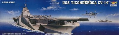 Trumpeter 1:350 5609 Flugzeugträger USS Ticonderoga CV-14