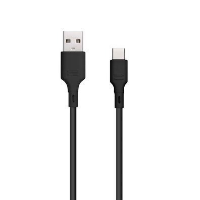 Datenkabel 1 m - Ladekabel USB-A auf USB-C Schwarz