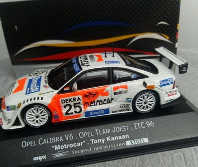 Opel Calibra V6, Team Joest, ITC 96 mit Jahrbuch, Onyx