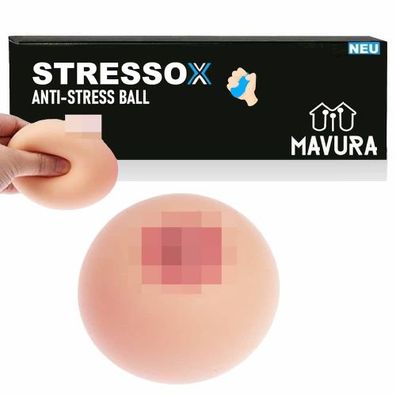 Stressox Brust Knetball Anti Stress Quetschball Squeeze Boobs Busen Massageball