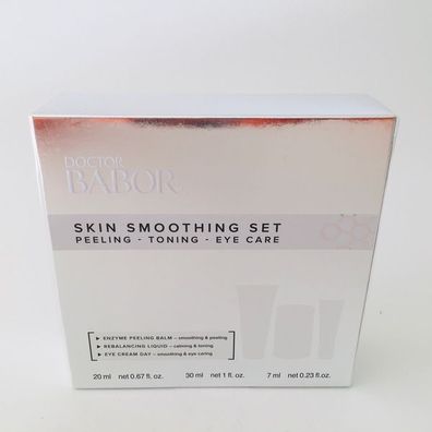 Doctor Babor Skin Smoothing Set Peeling Toning Eye Care