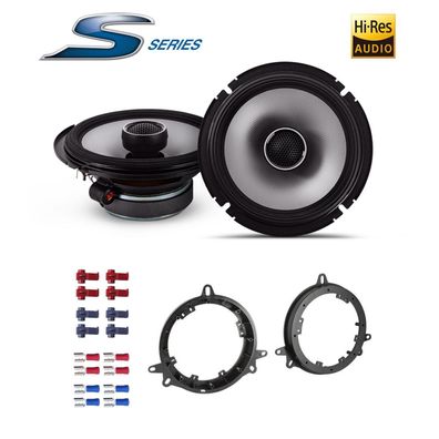 Alpine 16,5cm (6,5-Zoll) 2-Wege Koaxial Auto Lautsprecher für Toyota Corolla