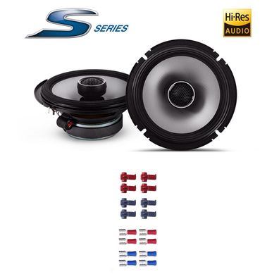 Alpine 16,5cm (6,5-Zoll) 2-Wege Koaxial Auto Lautsprecher für Rover 214 ab 2002