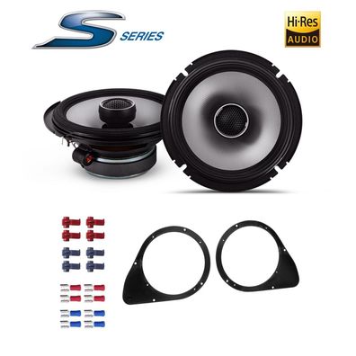 Alpine 16,5cm (6,5-Zoll) 2-Wege Koaxial Auto Lautsprecher für Lancia Delta III