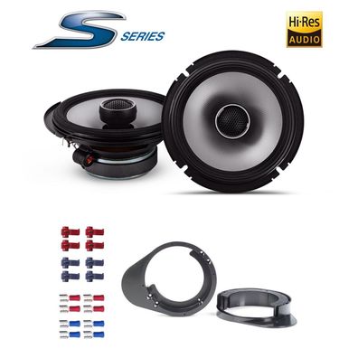 Alpine 16,5cm (6,5-Zoll) 2-Wege Koaxial Auto Lautsprecher für Ford Escort