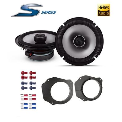 Alpine 16,5cm (6,5-Zoll) 2-Wege Koaxial Auto Lautsprecher für Citroen Jumpy