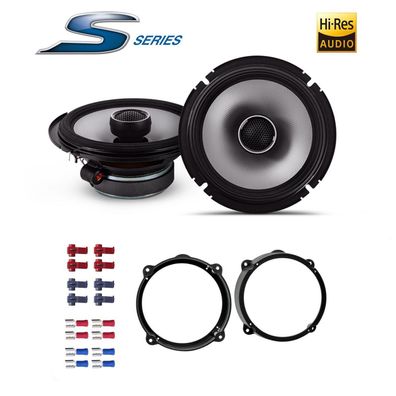 Alpine 16,5cm (6,5-Zoll) 2-Wege Koaxial Auto Lautsprecher für Alfa Romeo 147 937