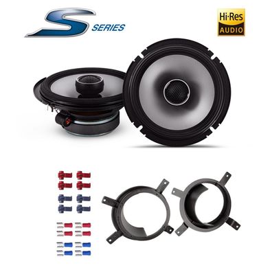 Alpine 16,5cm 2-Wege Koaxial Auto Lautsprecher für Volvo V70XC Türen vorne