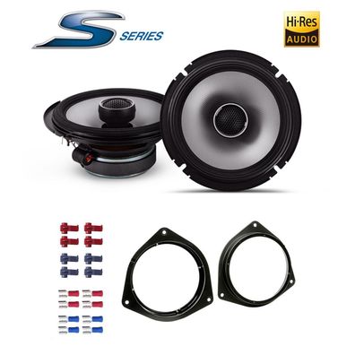 Alpine 16,5cm 2-Wege Koaxial Auto Lautsprecher für Toyota Prius III 2009-2012