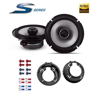 Alpine 16,5cm 2-Wege Koaxial Auto Lautsprecher für Renault Laguna I 5-Türer