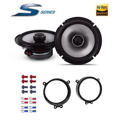Alpine 16,5cm 2-Wege Koaxial Auto Lautsprecher für Mercedes CLK Cabrio A209