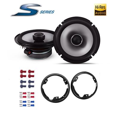Alpine 16,5cm 2-Wege Koaxial Auto Lautsprecher für Ford S-Max WA6 Türen vorne