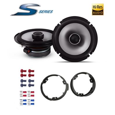 Alpine 16,5cm 2-Wege Koaxial Auto Lautsprecher für Ford C-Max II Türen hinten