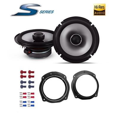 Alpine 16,5cm 2-Wege Koaxial Auto Lautsprecher für Fiat Bravo 198 3-Türer