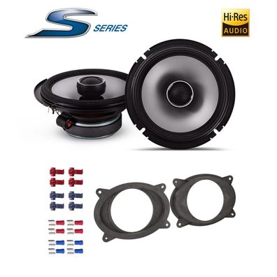 Alpine 16,5cm (6,5-Zoll) 2-Wege Koaxial Auto Lautsprecher für Subaru Forester SJ