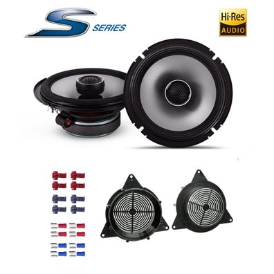 Alpine 16,5cm (6,5-Zoll) 2-Wege Koaxial Auto Lautsprecher für Mercedes G-Klasse