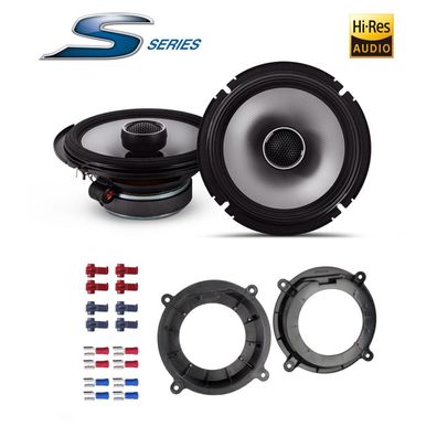 Alpine 16,5cm (6,5-Zoll) 2-Wege Koaxial Auto Lautsprecher für Mazda 3 BM/ BN