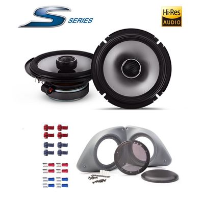 Alpine 16,5cm (6,5-Zoll) 2-Wege Koaxial Auto Lautsprecher für Fiat Ducato