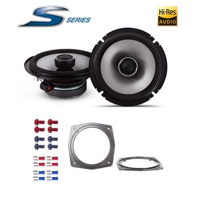 Alpine 16,5cm (6,5-Zoll) 2-Wege Koaxial Auto Lautsprecher für Audi TT ab 2007