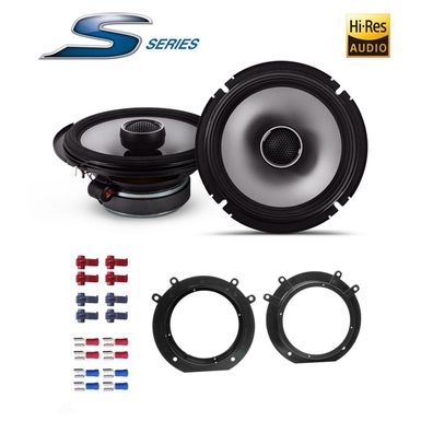 Alpine 16,5cm 2-Wege Koaxial Auto Lautsprecher für Citroen Jumpy II G9/ X9