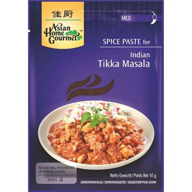 Asian Home Gourmet Würzpaste für klassisches Tikka Masala 50g