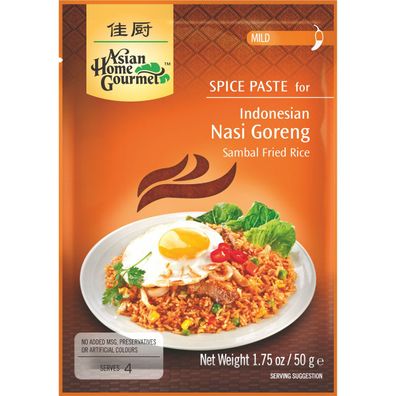 Asian Home Gourmet Würzpaste für Indonesisches Nasi Goreng 50g