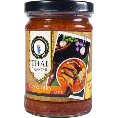 Thai Dancer rote Currypaste Grundlage für rotes Thai Curry 227g