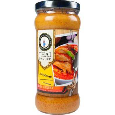 Thai Dancer rote Currysauce für Thailändisches rotes Curry 335ml