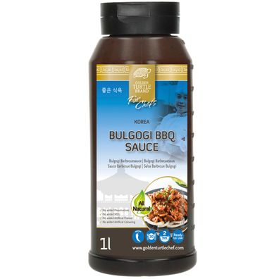 Golden Turtle For Chefs Koreanische Bulgogi BBQ Sauce 1000ml