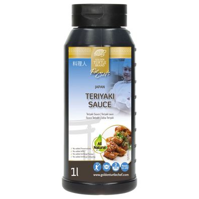 Golden Turtle Chef Teriyaki Sauce klassisch Japanisch 1000ml