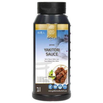 Golden Turtle Chef Yakitori Sauce für gegrilltes Fleisch 1000ml