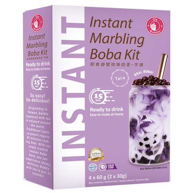 Os Bubble Instant Bubble Tea Milchgetränk mit Taro Mehl 240g