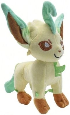 Leafeon 22cm Plüsch Figur - Folipurba Plüschtier Stofftier Kuscheltier Spielzeug