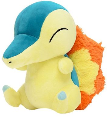 Cyndaquil 22cm Plüschfiigur - Feurigel Pokemon Plüschtier Stofftier Kuscheltier Spiel