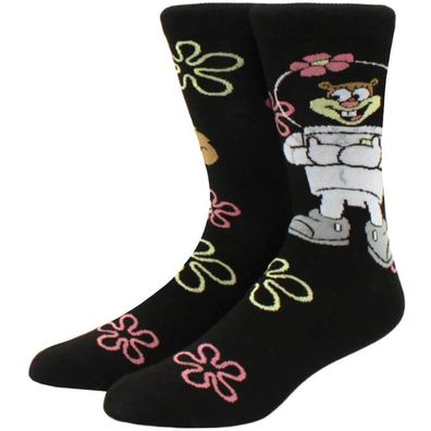 SpongeBob Sandy Cheeks Cartoon Socken - Nickelodeon Lustige Motiv-Socken