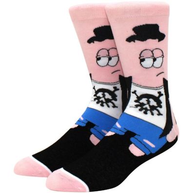 SpongeBob Patrick Star Rosa Cartoon Socken - Nickelodeon Lustige Motiv-Socken