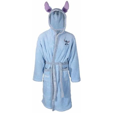 Offizielle Stitch Wald Disney Lilo & Stitch Unisex Premium Blauer Bademantel in L/ XL