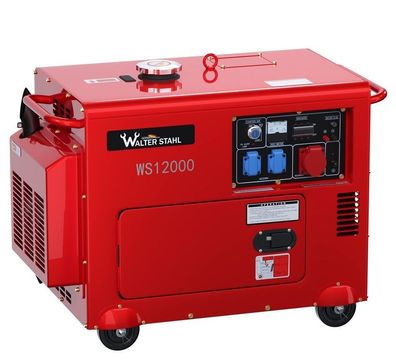Diesel Stromgenerator 4800W Generator ,16L Tank,4-Takt-Motor, 2x 230 V, 1x 400 V