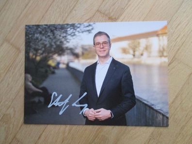 Berlin CDU Senator Stefan Evers - handsigniertes Autogramm!!!